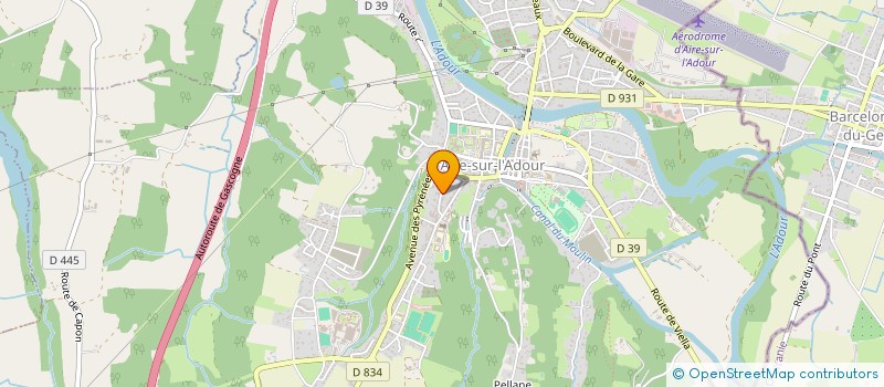 localisation de l'entreprise FARREBIS  AIRE-SUR-L'ADOUR