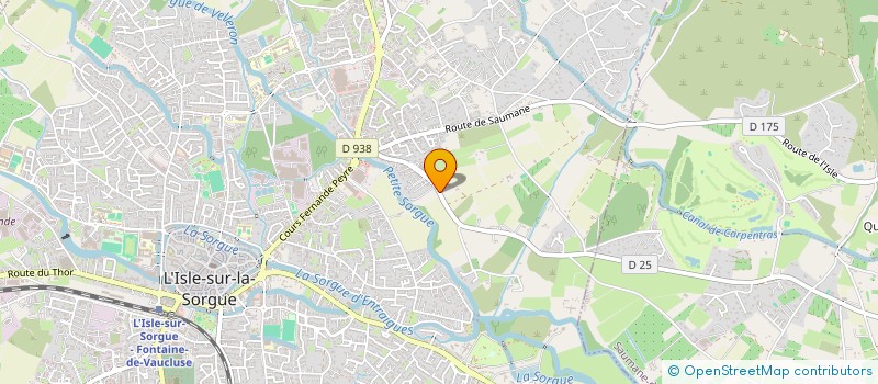 localisation de l'entreprise FARRELL BARRY ET DAVID  L'ISLE-SUR-LA-SORGUE