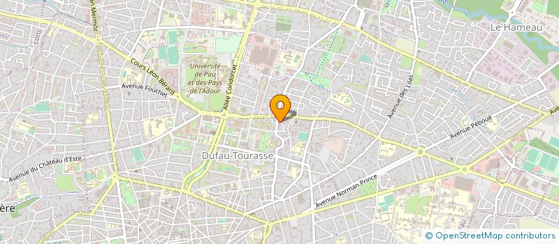 localisation de l'entreprise FARRI HORVAIS à PAU