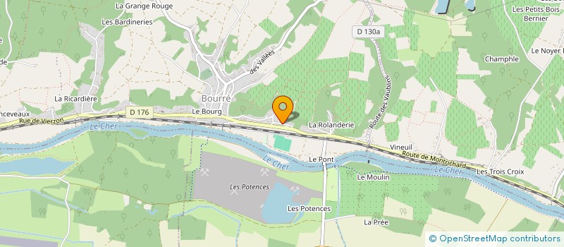 localisation de l'entreprise FARROS  LE CONTROIS-EN-SOLOGNE