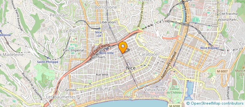 localisation de l'entreprise FARTEX BUSINESS GD à NICE