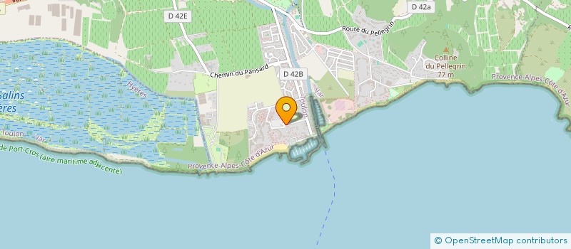 localisation de l'entreprise FARU 08  LA LONDE-LES-MAURES