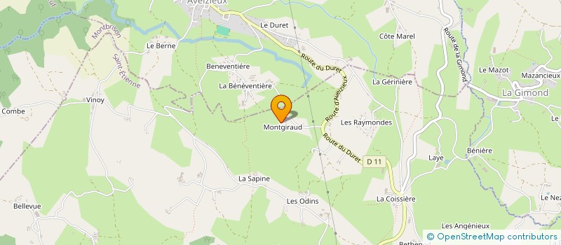 localisation de l'entreprise FARUCCI IMMO  SAINT-HEAND