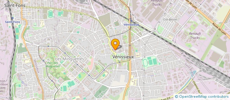 localisation de l'entreprise FARYAN  VENISSIEUX