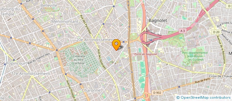 localisation de l'entreprise FARYASSE SCI  PARIS