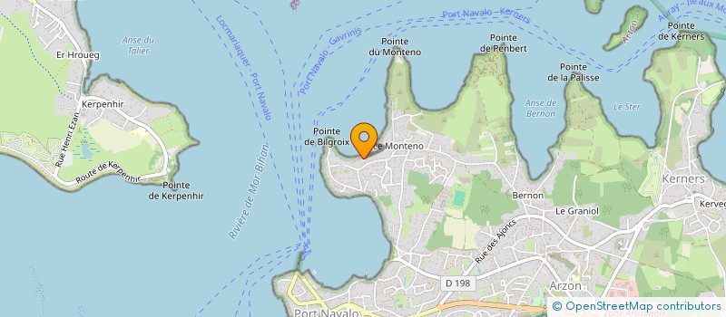 localisation de l'entreprise FARZOU  ARZON