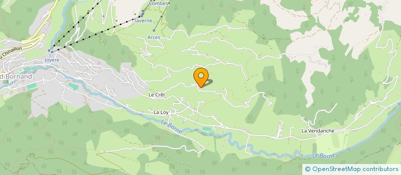 localisation de l'entreprise FARZY LC  LE GRAND-BORNAND