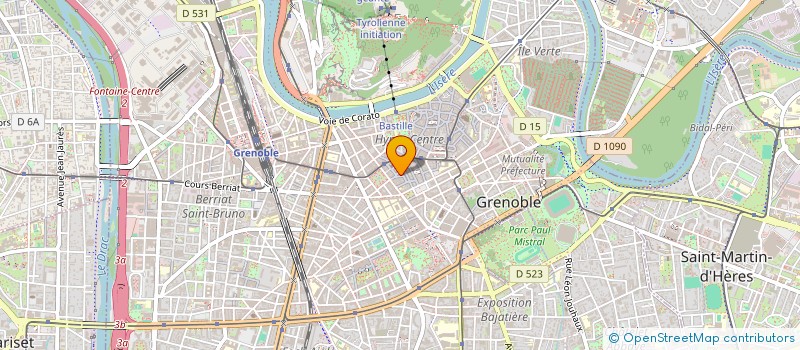 localisation de l'entreprise FAS  GRENOBLE