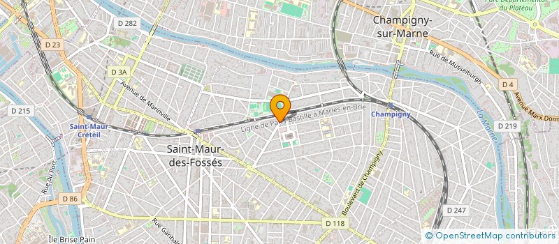 localisation de l'entreprise FAS CONSULTING à SAINT-MAUR-DES-FOSSES