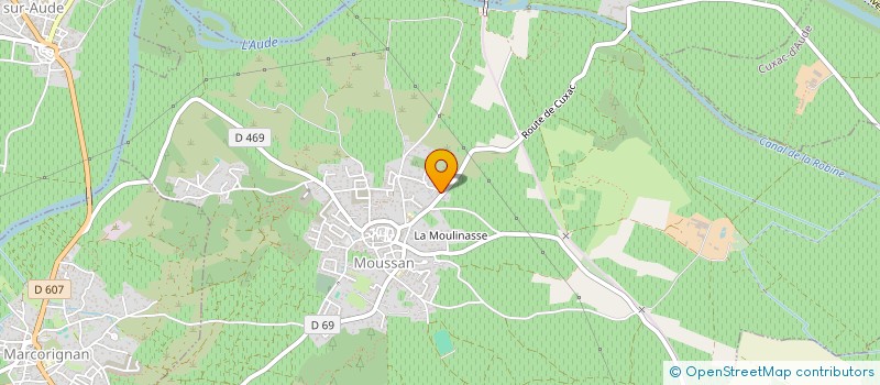 localisation de l'entreprise FAS - FORMATIONS APPLICATIONS SOLUTIONS  NARBONNE