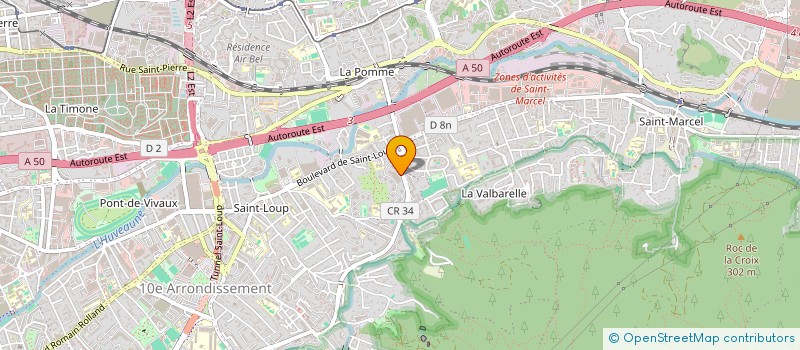 localisation de l'entreprise FAS RENOVATION à MARSEILLE
