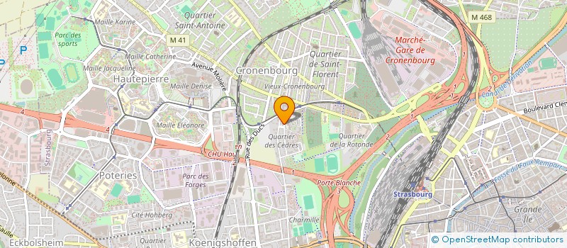 localisation de l'entreprise FAS RESSOURCES HUMAINES à STRASBOURG