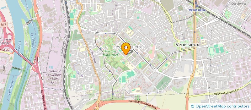 localisation de l'entreprise FASADE  VENISSIEUX