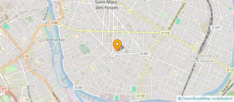 localisation de l'entreprise FASAHAR à SAINT-MAUR-DES-FOSSES