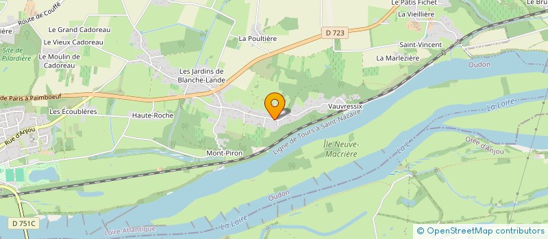 localisation de l'entreprise FASALLI  OUDON