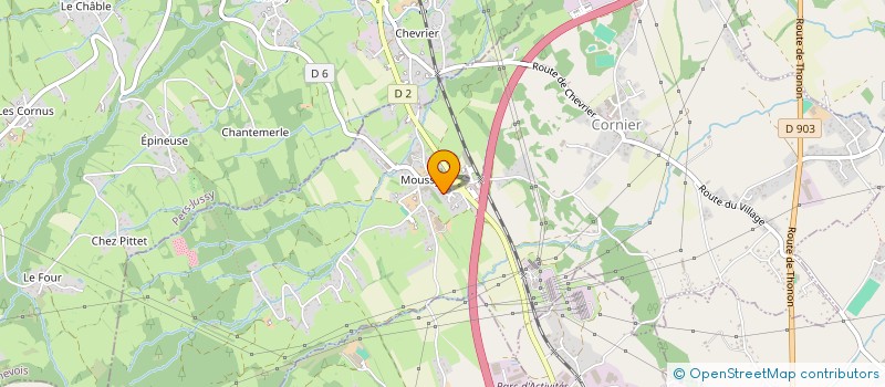 localisation de l'entreprise FASATO  CORNIER