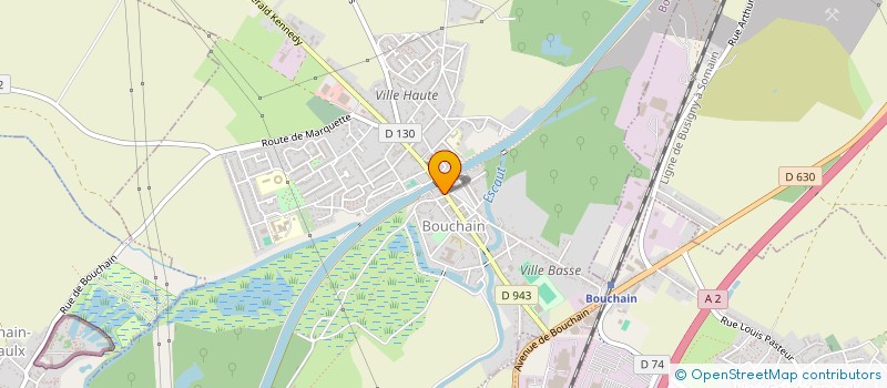 localisation de l'entreprise FASCIAUX à BOUCHAIN