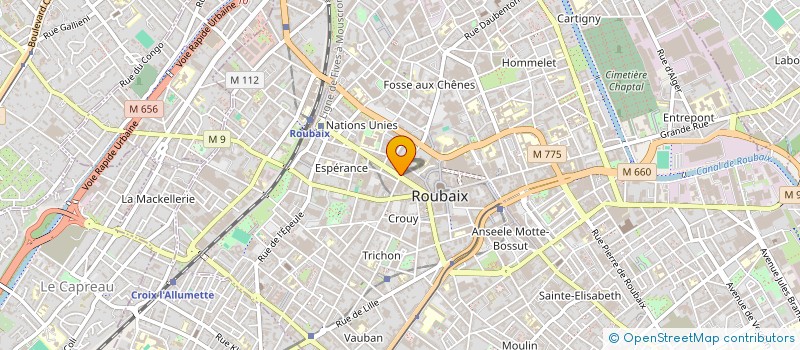 localisation de l'entreprise FASCINITY PORTAGE  LYS-LEZ-LANNOY