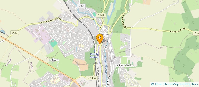 localisation de l'entreprise FASE 83  PAVILLY