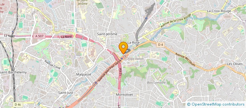 localisation de l'entreprise FASE  MARSEILLE