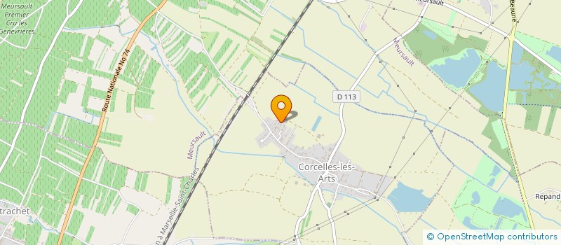 localisation de l'entreprise FASE  CORCELLES-LES-ARTS