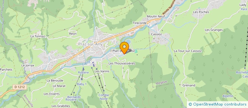 localisation de l'entreprise FASEB  DOMANCY