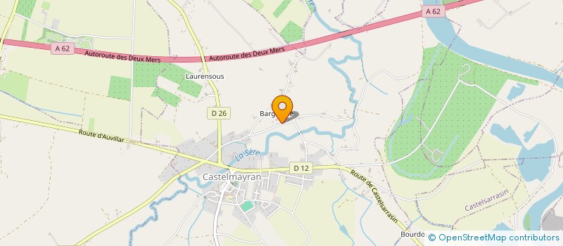 localisation de l'entreprise FASEB  CASTELMAYRAN