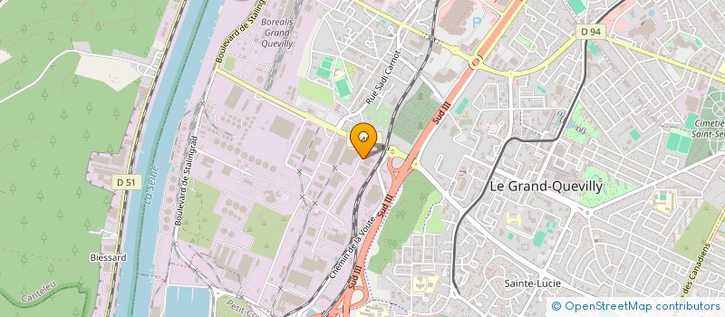 localisation de l'entreprise FASECO  LE GRAND-QUEVILLY