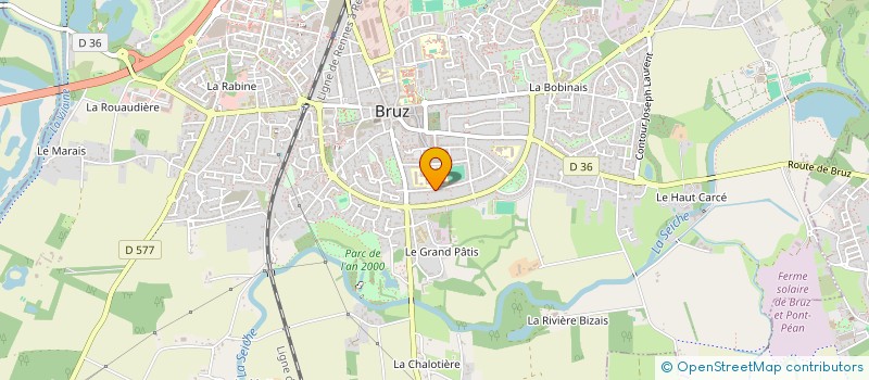 localisation de l'entreprise FASEM à BRUZ