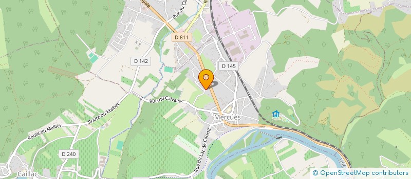 localisation de l'entreprise FASEMAR  MERCUES