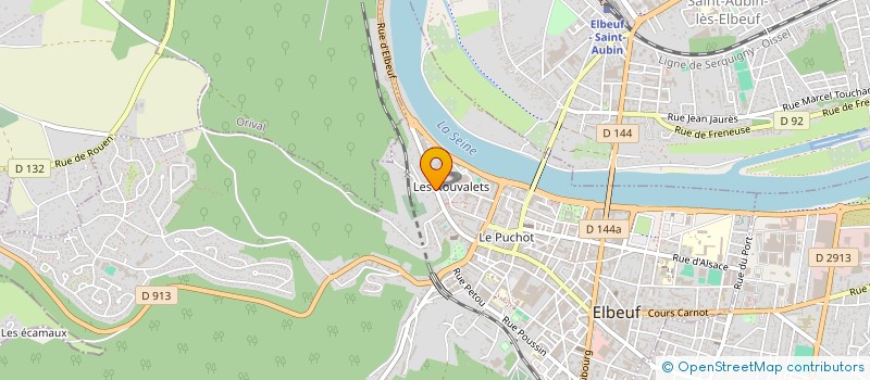 localisation de l'entreprise FASEMOSAIQUE à ELBEUF