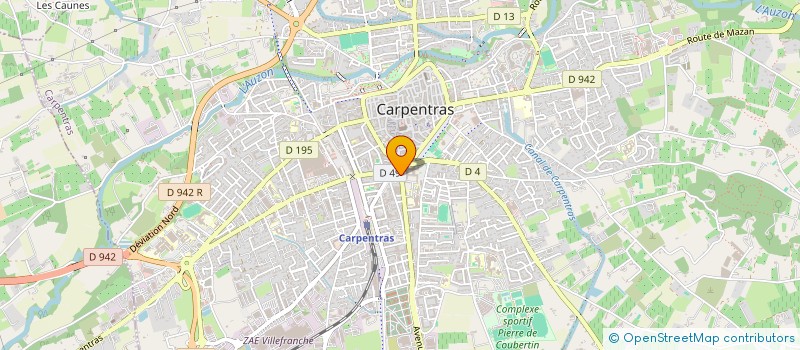 localisation de l'entreprise FASHION  CARPENTRAS