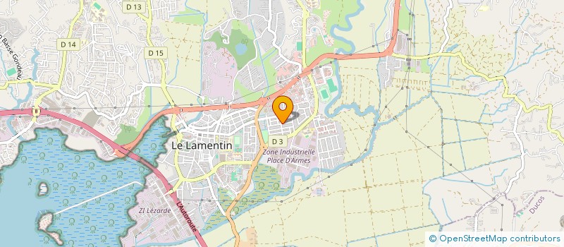 localisation de l'entreprise FASHION ADDICT 972  LE LAMENTIN