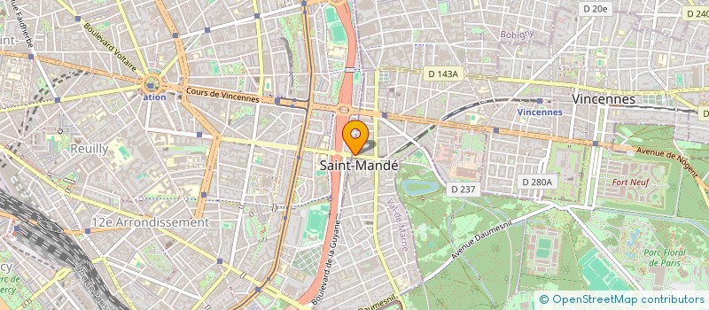 localisation de l'entreprise FASHION BRAND BOOSTER à SAINT-MANDE