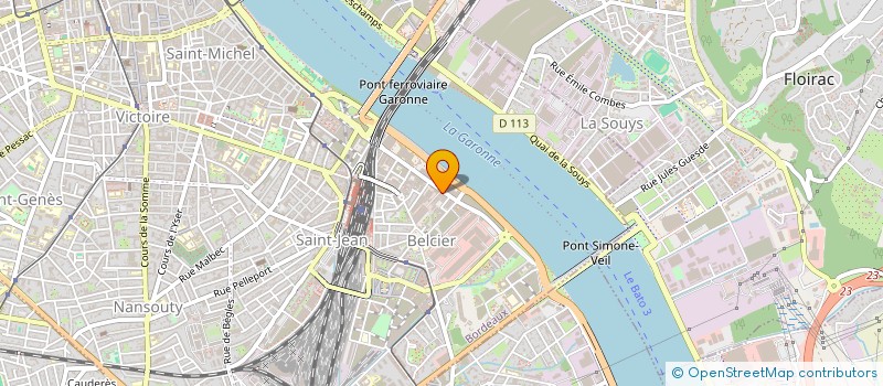 localisation de l'entreprise FASHION CAFE  BORDEAUX