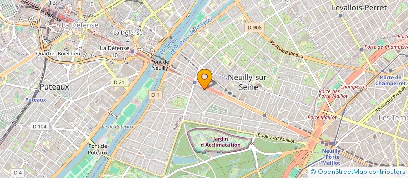 localisation de l'entreprise FASHION CAPITAL PARTNERS à NEUILLY-SUR-SEINE