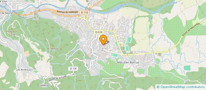 localisation de l'entreprise FASHION CARS  CERET