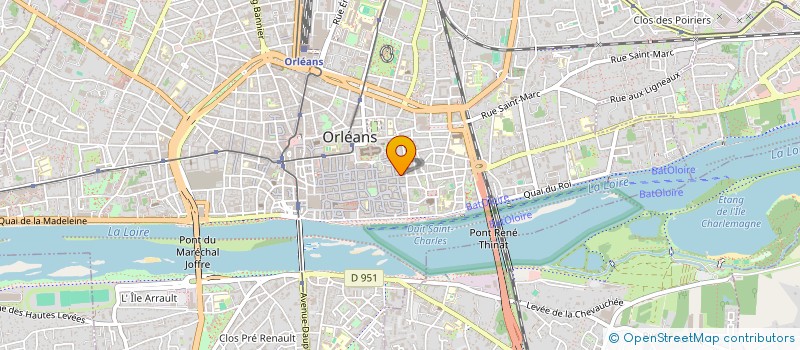 localisation de l'entreprise FASHION COIFF1 à ORLEANS