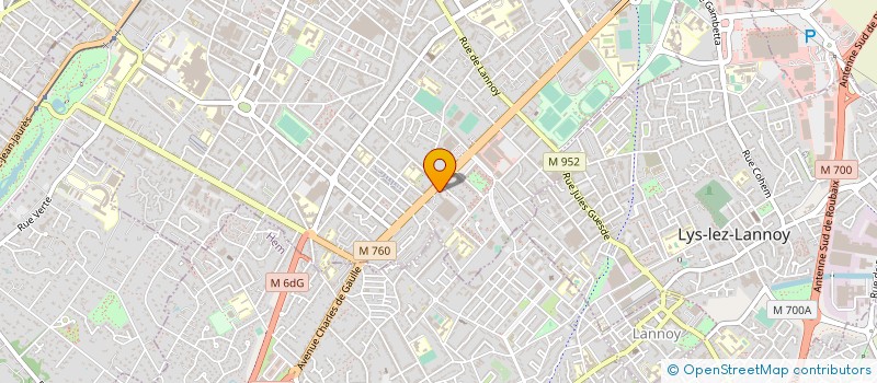 localisation de l'entreprise FASHION DATA  ROUBAIX