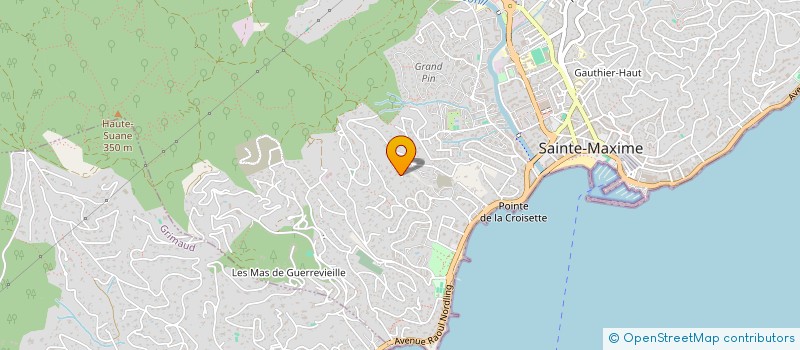 localisation de l'entreprise FASHION DESIGN à SAINTE-MAXIME