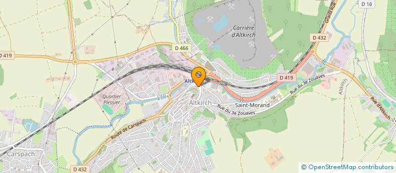 localisation de l'entreprise FASHION DOG  ALTKIRCH