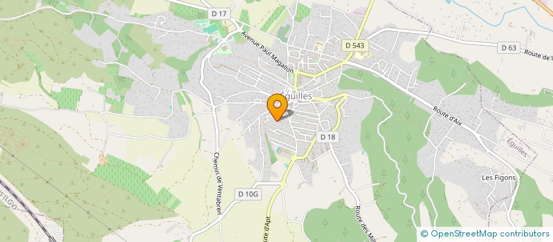 localisation de l'entreprise FASHION EVENT  EGUILLES