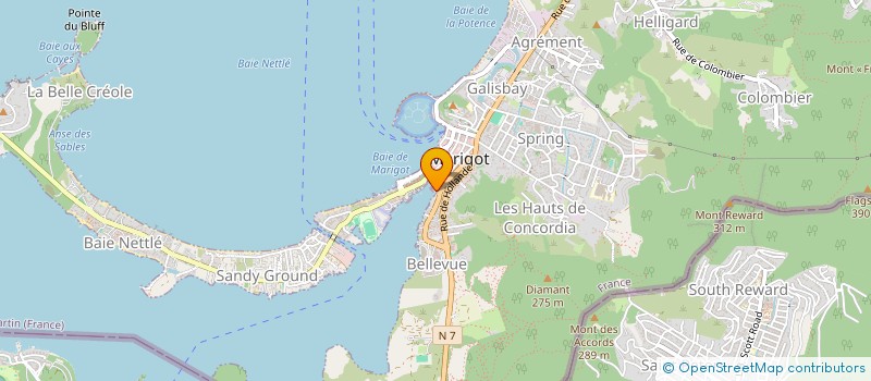 localisation de l'entreprise FASHION EXPANSION  SAINT MARTIN