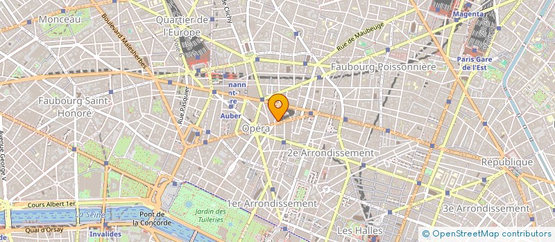 localisation de l'entreprise FASHION FAIR  PARIS