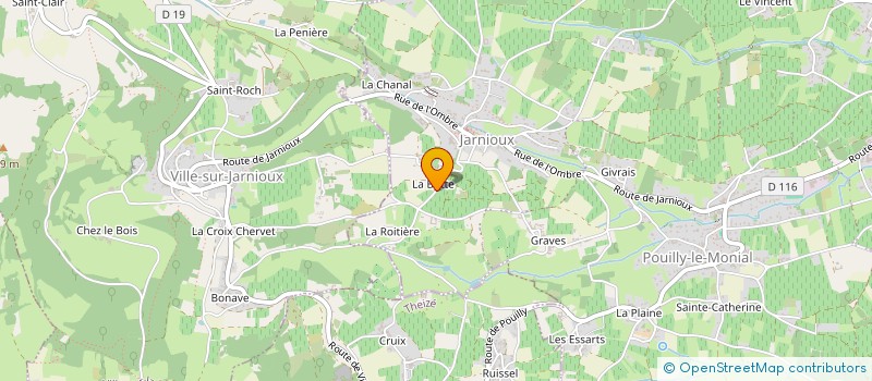 localisation de l'entreprise FASHION FUTURE PRINTS à PORTE-DES-PIERRES-DOREES