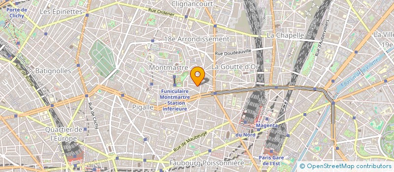 localisation de l'entreprise FASHION HAIR DISTRIBUTION  PARIS