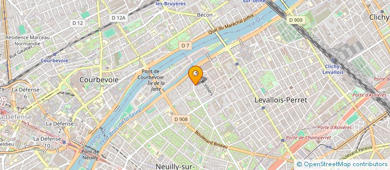 localisation de l'entreprise FASHION LIB à NEUILLY-SUR-SEINE