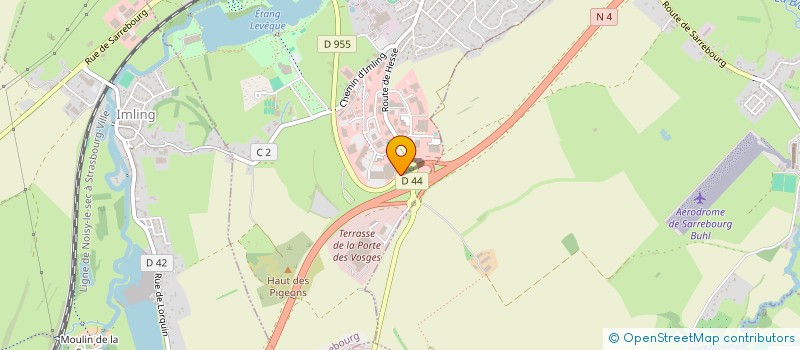 localisation de l'entreprise FASHION LOOK à SARREBOURG