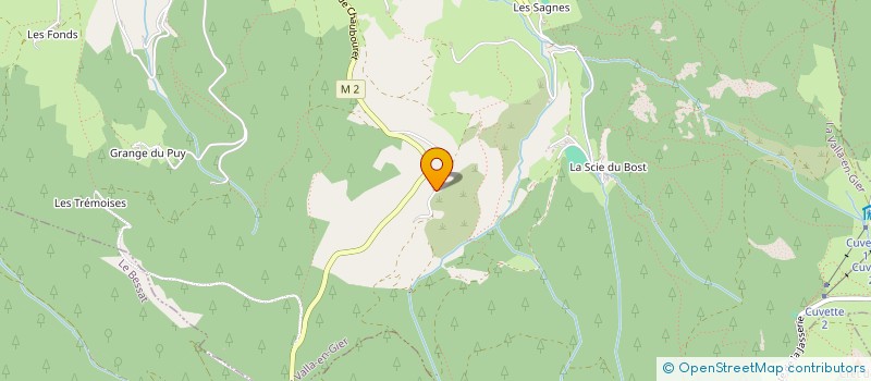 localisation de l'entreprise FASHION LOUTYS  LA VALLA-EN-GIER