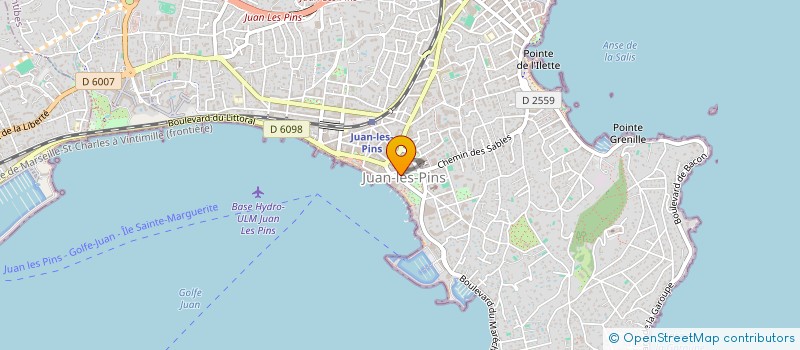 localisation de l'entreprise FASHION PRODUCT à CANNES